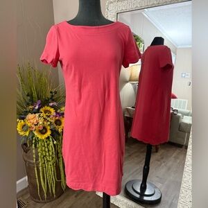 Talbots • Scalloped Trim Midi Dress